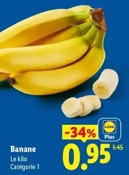 Lidl Banane offre