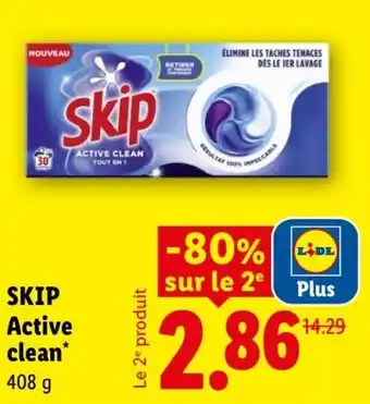 SKIP Active clean