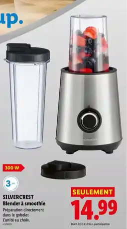 Lidl Silvercrest blender a smoothie offre