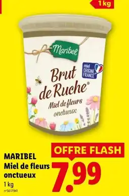 Lidl Maribel Miel de fleurs onctueux offre