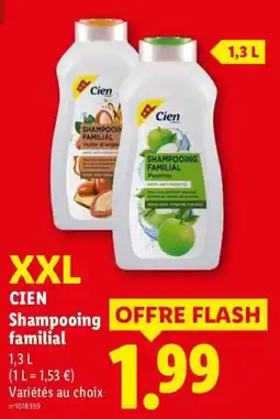 Lidl Cien Shampooing familial offre