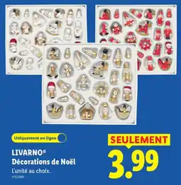 Lidl LIVARNO Décorations de Noël offre