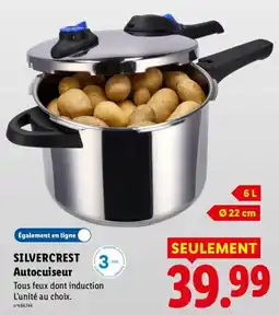 Lidl SILVERCREST Autocuiseur offre