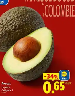 Lidl Avocat offre