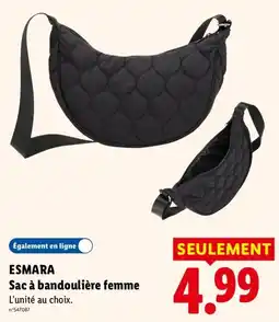 Lidl ESMARA Sac à bandoulière femme offre