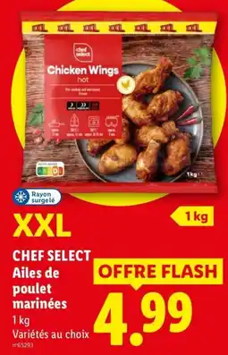 Lidl CHEF SELECT Ailes de poulet marinées offre