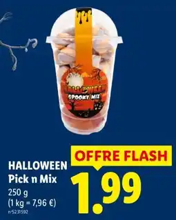 Lidl Halloween Pick n Mix offre