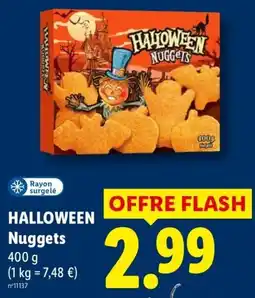 Lidl Rayon surgelé HALLOWEEN Nuggets offre