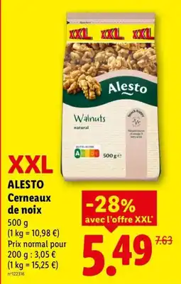 Lidl ALESTO Cerneaux de noix offre