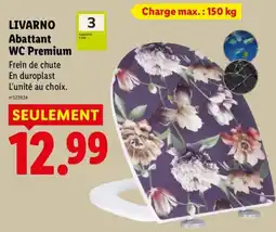 Lidl LIVARNO Abattant WC Premium offre