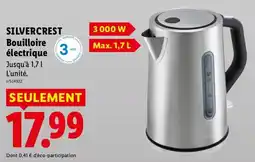 Lidl SILVERCREST Bouilloire électrique offre