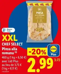 Lidl CHEF SELECT Pinsa alla romana offre
