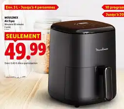 Lidl MOULINEX Air Fryer offre