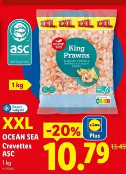 Lidl OCEAN SEA King Prawns offre