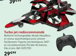 La Grande Récré Turbo jet radiocommandé offre