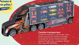 La Grande Récré Camion transporteur offre