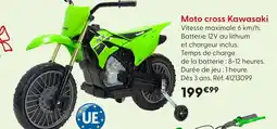 La Grande Récré Moto cross kawasaki offre