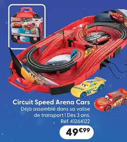 La Grande Récré Carrera circuit speed arena cars offre