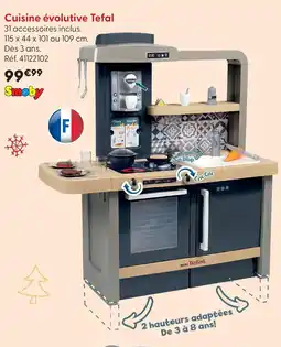 La Grande Récré Smoby cuisine évolutive tefal offre