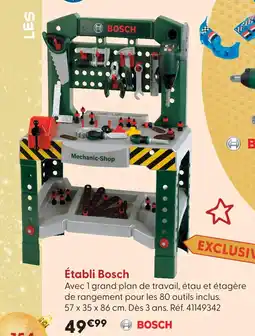 La Grande Récré Bosch établi offre