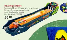 La Grande Récré Bowling de table offre