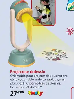 La Grande Récré Smoby projecteur à dessin offre