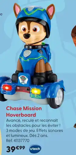 La Grande Récré Vtech chase mission hoverboard offre