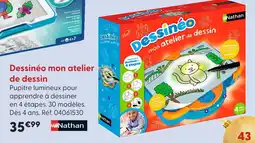 La Grande Récré Nathan dessinéo mon atelier de dessin offre