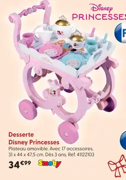 La Grande Récré Smoby desserte disney princesses offre