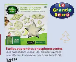 La Grande Récré La grande récré étoiles et planètes phosphorescentes offre