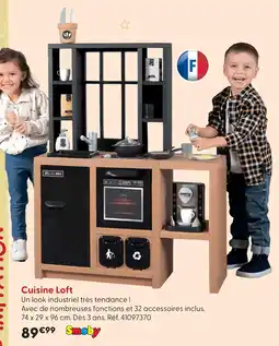 La Grande Récré Smoby cuisine loft offre