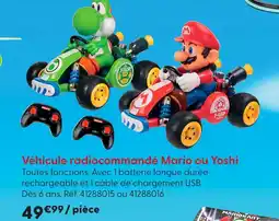 La Grande Récré Véhicule radiocommandé mario ou yoshi offre