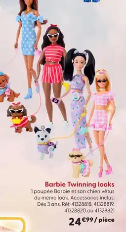 La Grande Récré Barbie twinning looks offre