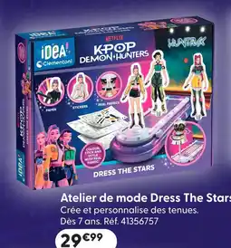 La Grande Récré Clementoni atelier de mode dress the stars offre