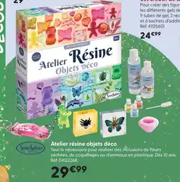 La Grande Récré Sentosphère atelier résine objets déco offre