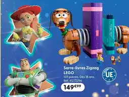 La Grande Récré Lego serre-livres zigzag offre