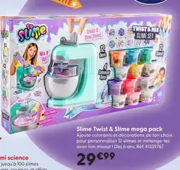 La Grande Récré Slime twist & slime mega pack offre