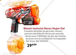 La Grande Récré Zuru blaster motorisé havoc hyper gel offre