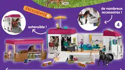 La Grande Récré Schleich camping-car équestre offre