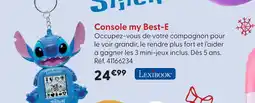 La Grande Récré Lexibook console my best-e offre
