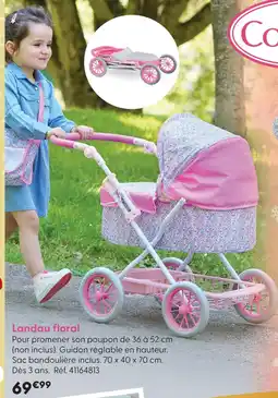 La Grande Récré Landau floral offre