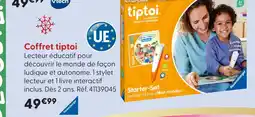 La Grande Récré Ravensburger coffret tiptoi starter-set lecteur + livre mon monde offre