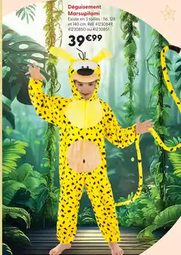 La Grande Récré Marsupilami déguisement offre