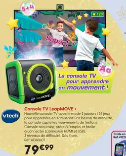 La Grande Récré Vtech console tv leapmove + offre