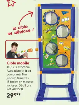 La Grande Récré Cible mobile offre