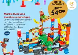 La Grande Récré Vtech marble rush dino aventure magnétique offre