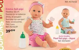 La Grande Récré Emma fait pipi offre