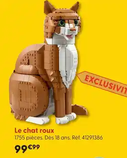 La Grande Récré Le chat roux offre