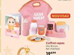 La Grande Récré Smoby coffret repas offre