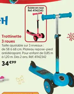 La Grande Récré Trottinette 3 roues offre